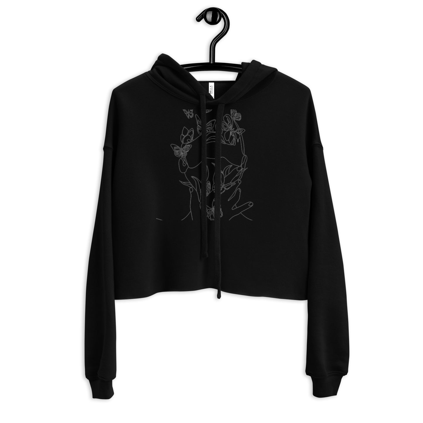 STATE OF MIND. Crop Hoodie